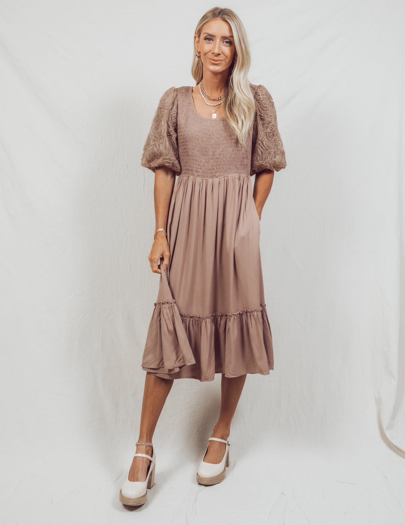 Kiser Smocked Dress