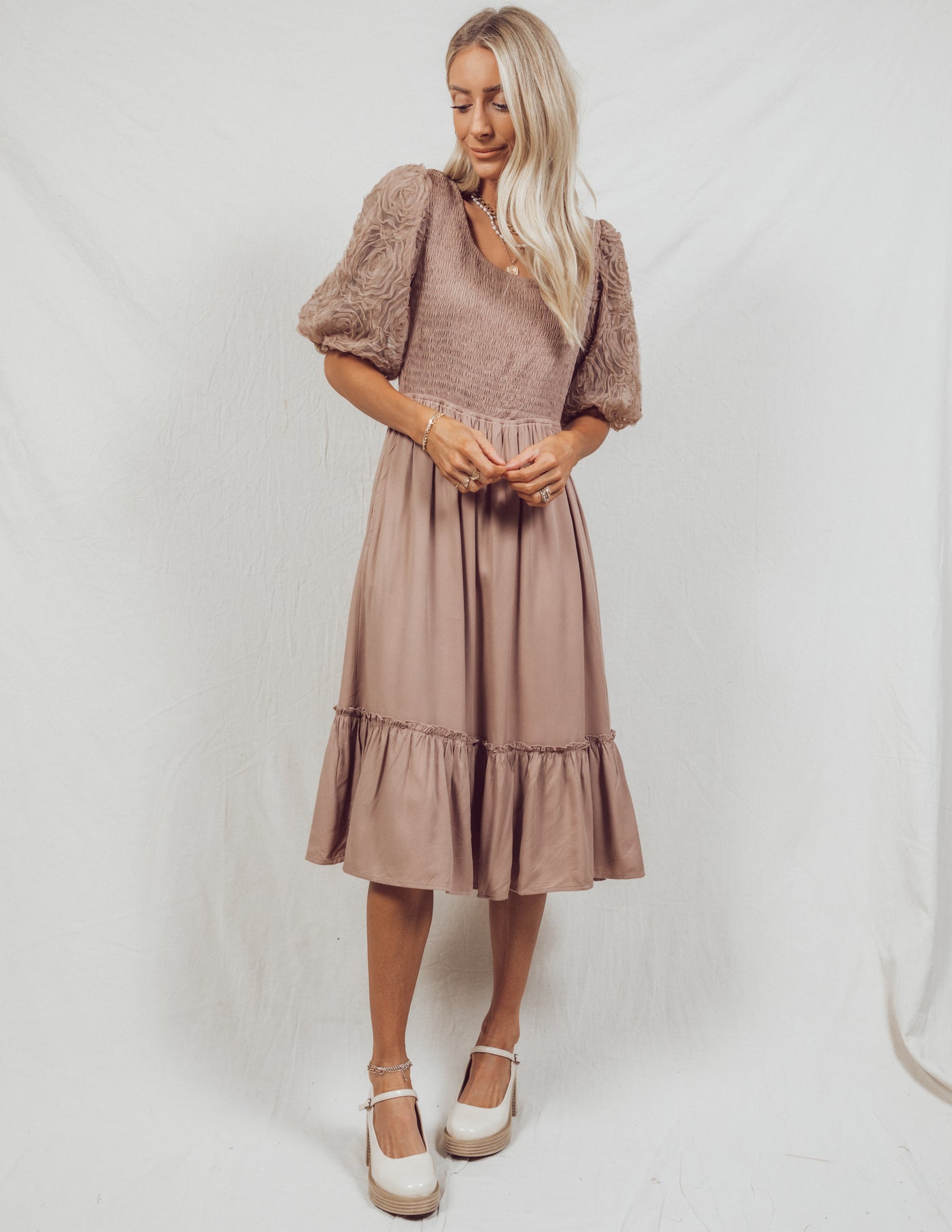 Kiser Smocked Dress