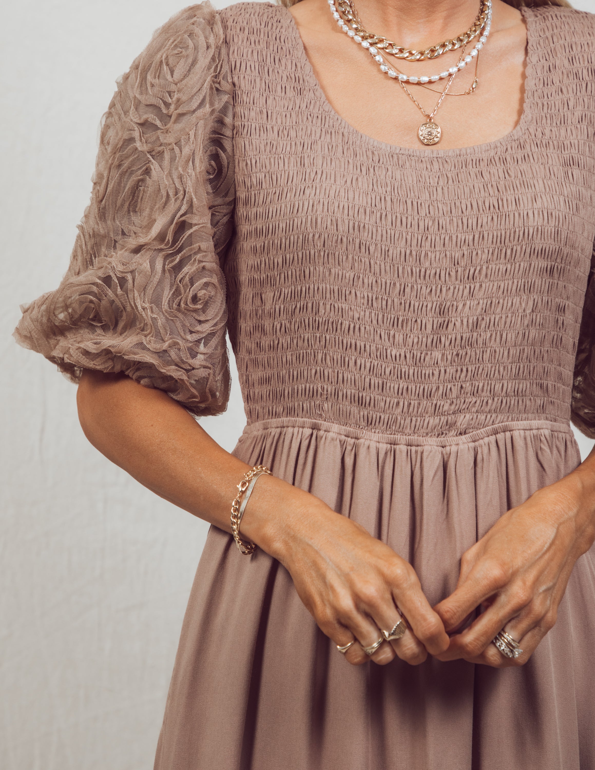 Kiser Smocked Dress