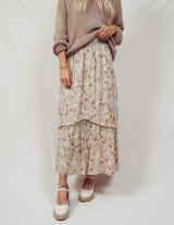 Danielle Floral Midi Skirt