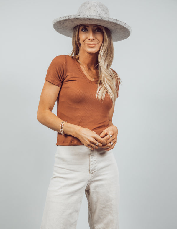 Casey Ribbed Top