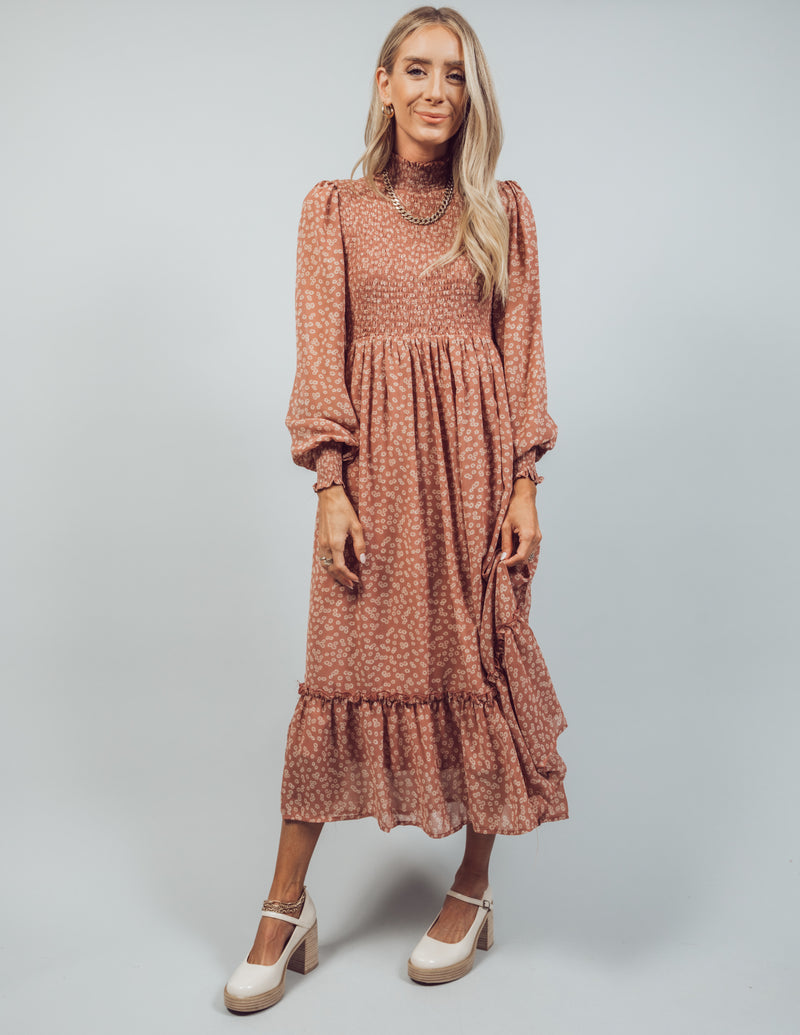 Deidre Printed Dress