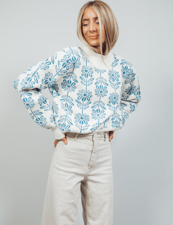 Randall Floral Sweater