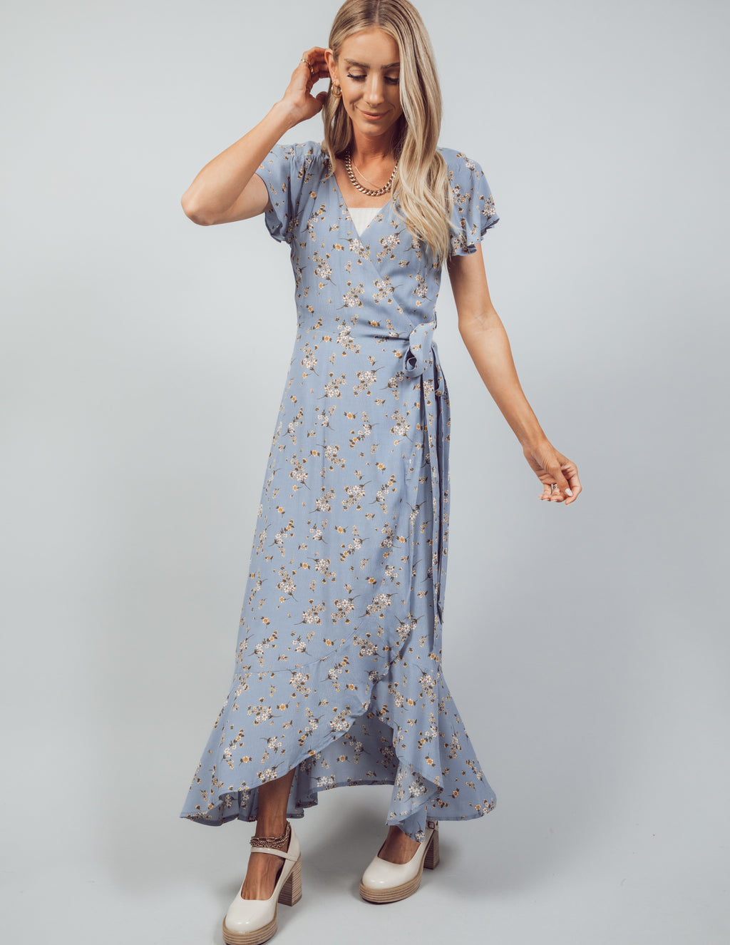 Mattie Printed Dress – Shop Stevie