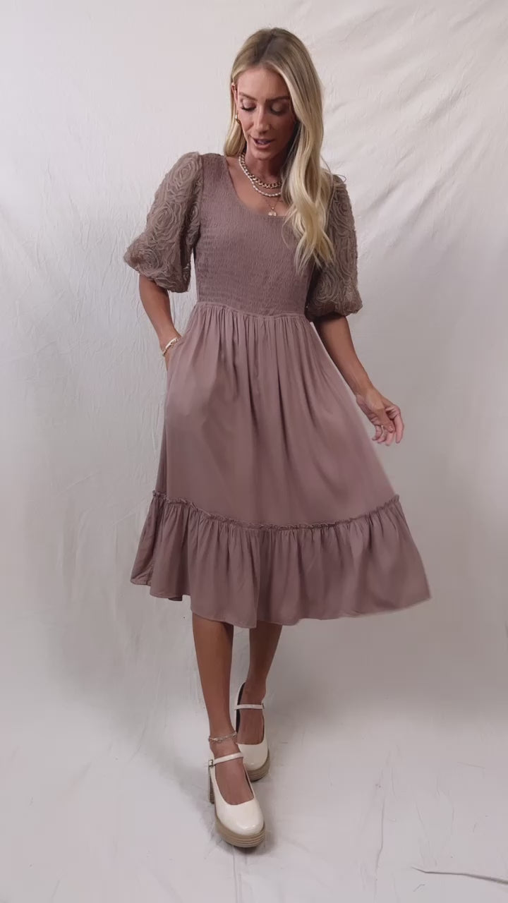 Kiser Smocked Dress